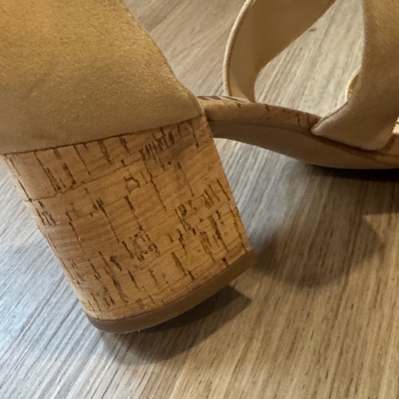 Sam Edelman Tan Crisscross Block Heels 🔥 - Picture 4 of 9